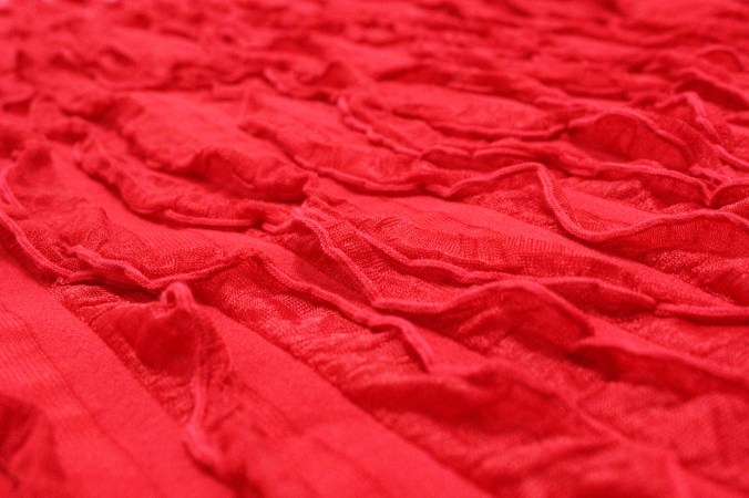 red-textile-background