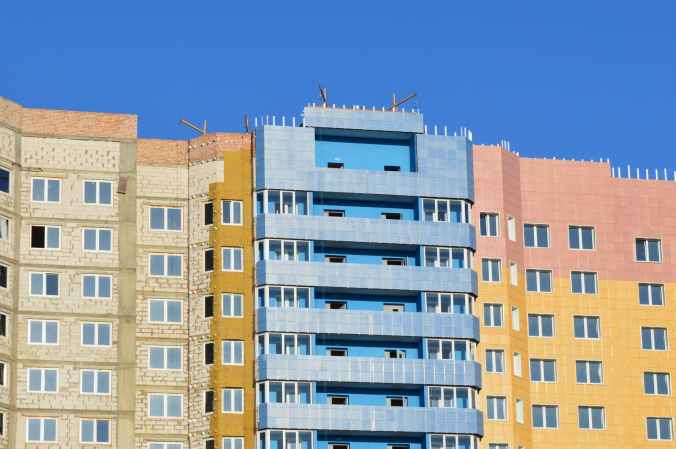 apartments architecture balconies block
