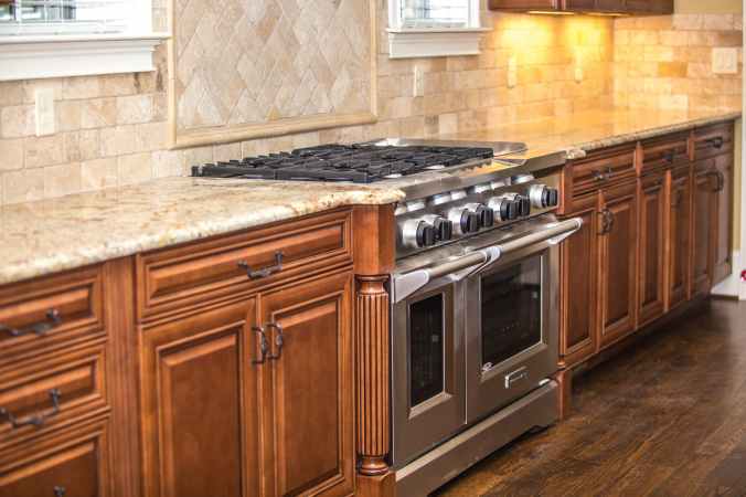 appliance cabinets contemporary counter