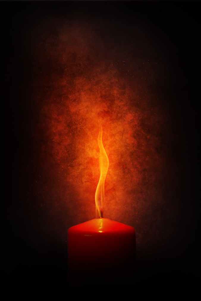 red candle